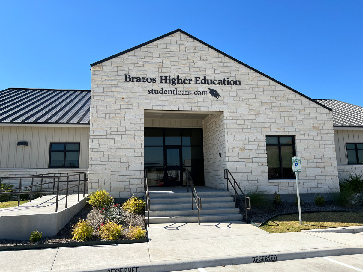 Brazos Higher Education Building Front